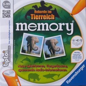 gebrauchtes Spiel – Recorde im Tierreich Memory