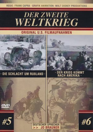 gebrauchter Film – MIB – Der Zweite Weltkrieg - Teil 5: Die Schlacht um Russland + Teil 6: Der Krieg kommt nach Amerika