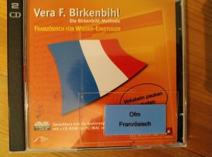 gebrauchtes Hörbuch – Vera F. Birkenbihl – Französisch für Wieder-Einsteiger - für Mac und PC. 1 CD-ROM, 1 CD, 1 Beilage