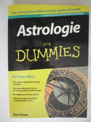 gebrauchtes Buch – Rae Orion – Astrologie für Dummies