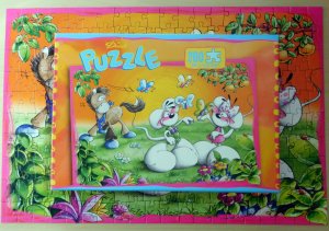 gebrauchtes Spiel – Puzzle 200 Teile - Diddl