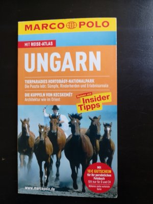 gebrauchtes Buch – Rita Stiens – MARCO POLO Reiseführer Ungarn