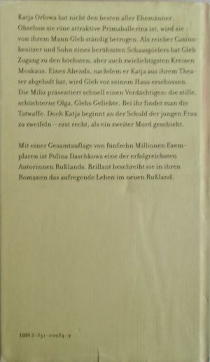 gebrauchtes Buch – Polina Daschkowa – Club Kalaschnikow