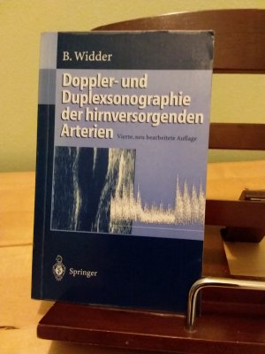 gebrauchtes Buch – Bernhard Widder – Doppler- und Duplexsonographie der hirnversorgenden Arterien   ___   mit 168 Abbildungen