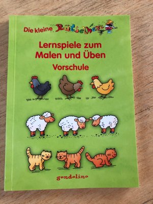 gebrauchtes Buch – Lernspiele zum Malen und Üben Vorschule (Tiere)