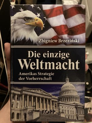 gebrauchtes Buch – Zbigniew Brzezinski – Die einzige Weltmacht - Amerikas Strategie der Vorherrschaft