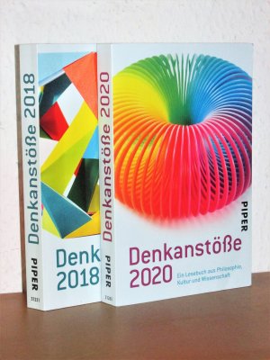 gebrauchtes Buch – Isabella Nelte – Denkanstöße 2018 + 2020 - Ein Lesebuch aus Philosophie, Kultur und Wissenschaft