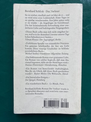 gebrauchtes Buch – Bernhard Schlink – Der Vorleser