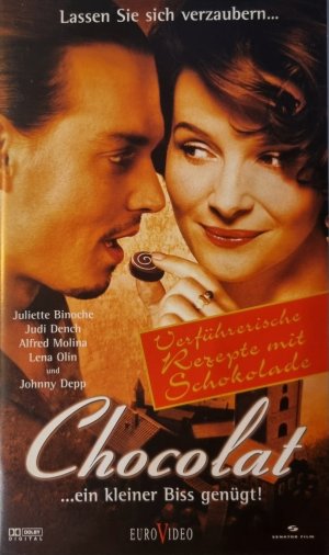 gebrauchter Film – Lasse Hallström – Chocolat ...ein kleiner Biss genügt!