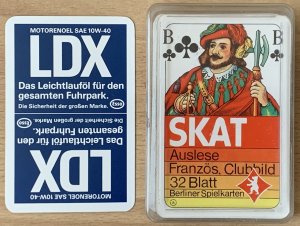 gebrauchtes Spiel – Skat Auslese Französ. Clubbild 32 Blatt