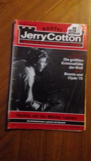 Jerry Cotton Band 236 Nachts.als die Mörder kamen 3.Auflage Verlag Bastei 1975