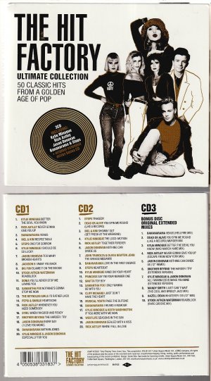 The Hit Factory - Ultimate Collection - 50 Classic Hits from a golden Age of Pop (3-CDs)