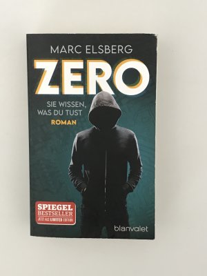 gebrauchtes Buch – Marc Elsberg – Zero - Sie wissen , was du tust