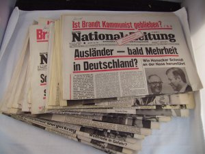 Deutsche National Zeitung 1981 37 Hefte