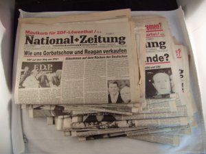 Deutsche National Zeitung 1987 40 Hefte