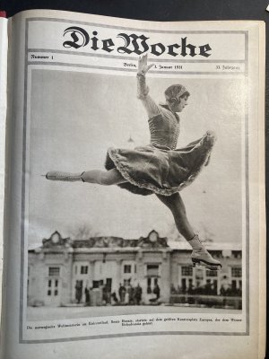 antiquarisches Buch – Die Woche Moderne illustrierte Zeitschrift 1931.