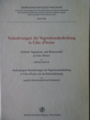 Veränderungen der Vegetationsbedeckung in Cote d'Ivoire