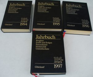 Jahrbuch - Bergbau, Erdöl und Erdgas, Petrochemie, Elektrizität, Umweltschutz - 4 Bände: 101. Jahrgang, 1994 + 102. Jahrgang, 1995 + 103. Jahrgang, 1996 […]