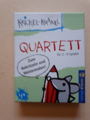 gebrauchtes Spiel – Krickel-Krakel Quartett (Kartenspiel)