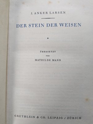 Der Stein der Weisen