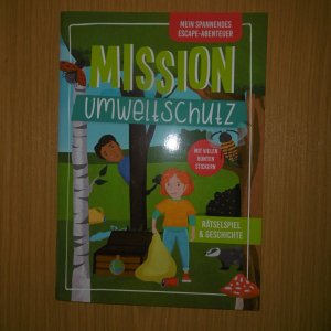 Mission Umweltschutz, Rätselspiel & Geschichte, Mein spannendes ESCAPE-Abenteuer