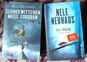 gebrauchtes Buch – Nele Neuhaus – Im Wald und schneewittchen muss sterben, 2 Taschenbücher