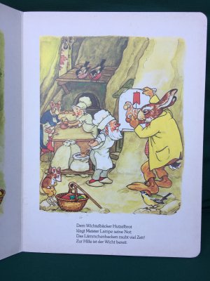 gebrauchtes Buch – Meister Lampe bei den Wichteln ein Bilderbuch mit Illustrationen