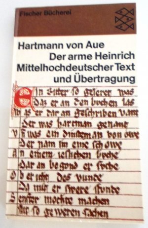 Der arme Heinrich Mittelhochdeutscher Text und Übertragung