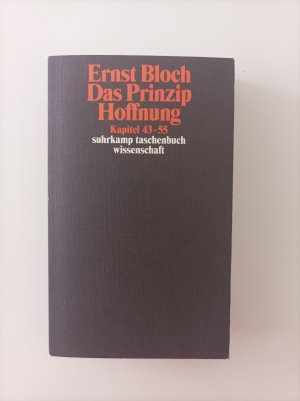 gebrauchtes Buch – Ernst Bloch – Gesamtausgabe in 16 Bänden. stw-Werkausgabe. Mit einem Ergänzungsband - Band 5: Das Prinzip Hoffnung