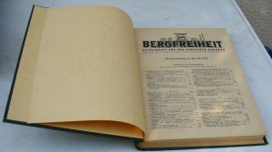 Bergfreiheit – Zeitschrift für den Deutschen Bergbau – Organ des Verbandes oberer Bergbeamten e.V. - Jahrgang 17, 1952 - 12 Ausgaben, kompletter Jahrgang […]