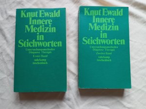 gebrauchtes Buch – Knut Ewald – Innere Medizin in Stichworten, [Erster Band+Zweiter Band]