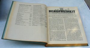 Bergfreiheit – Zeitschrift für den Deutschen Bergbau – Organ des Verbandes oberer Bergbeamten e.V. - Jahrgang 15, 1950 - 12 Ausgaben, kompletter Jahrgang […]