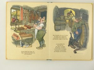 gebrauchtes Buch – August Kopisch – Die Heinzelmännchen - Bilderbuchklassiker für Kinder zum Vorlesen ab 3 Jahren