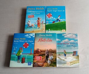 5 X Dora Heldt - Urlaub mit Papa + Tante Inge haut ab + Kein Wort zu Papa + Bei Hitze ist es wenigstens nicht kalt + Mathilda