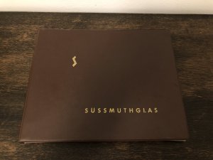 Süssmuthglas Musterbuch 10 Herbst 1956 mit beiliegender Preisliste