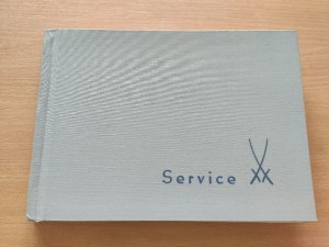 Service-Katalog. Warenkatalog mit den Formen "Neuer Ausschnitt", "Altozier", "Neubrandenstein", "Neumarseille", "I-Form", "Schwanendessin" und Form "1000 […]