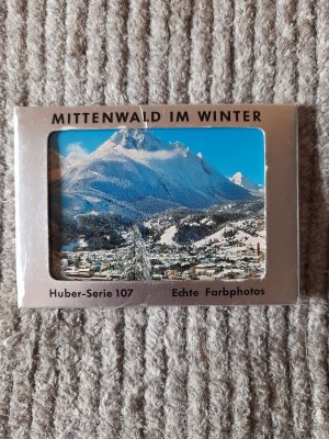 Mittenwald im Winter Huber-Serie 107