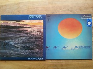 gebrauchter Tonträger – SANTANA – Moonflower 2LP FOC + OIS //  Caravanserai FOC= 3 LPs