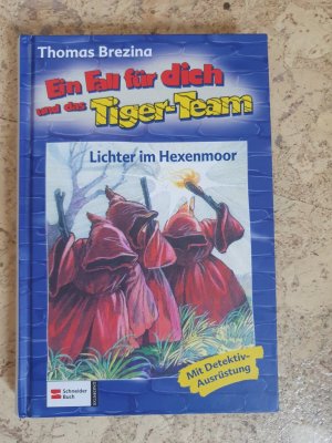 gebrauchtes Buch – Thomas Brezina – Ein Fall für dich und das Tigerteam / Lichter im Hexenmoor