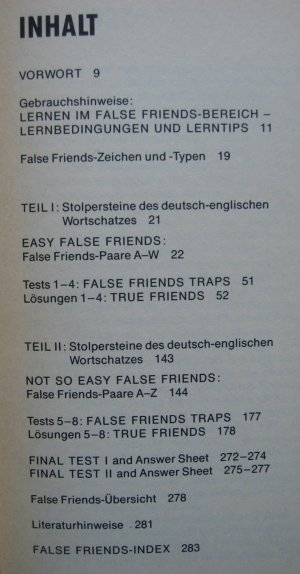 gebrauchtes Buch – Hartmut Breitkreuz – False Friends