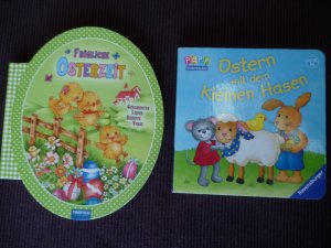 gebrauchtes Buch – Ostern mit dem kleinen Hasen + Fröhliche Osterzeit - Ostern - Osterbücher