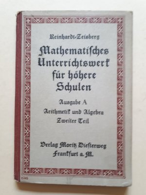 Mathematisches Unterrichtswerk für höhere Schulen