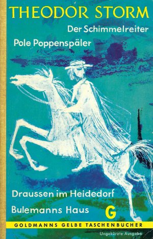 antiquarisches Buch – Theodor Storm – Der Schimmelreiter | Polo Poppenspäler | Draussen im Heidedorf | Bulemanns Haus