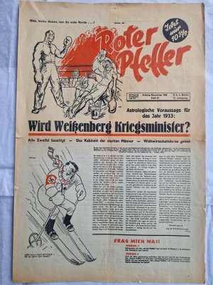 Roter Pfeffer. Heft 12, Anfang Dezember 1932.