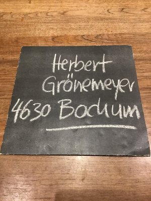 gebrauchter Tonträger – Herbert Grönemeyer. 4630 Bochum