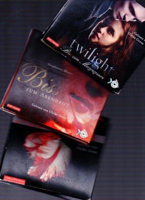 gebrauchtes Hörbuch – Stephenie Meyer – 3x Hörbuch  - 18 CDs - Biss zum Abendrot - Twilight - Biss zum Abendrot