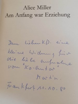 Am Anfang war Erziehung