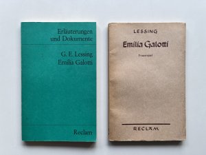 G.E.Lessing: Emilia Galotti  // + Zugaben // Erläuterungen und Dokumente