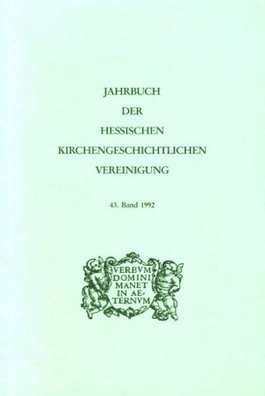 Jahrbuch der Hessischen Kirchengeschichtlichen Vereinigung 43. Band.