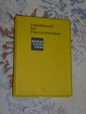 Handbuch für Fernschreiber ( NVA Handbuch )